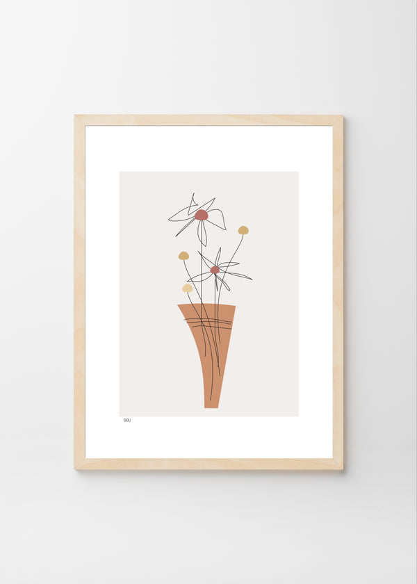 Flower in a vase A