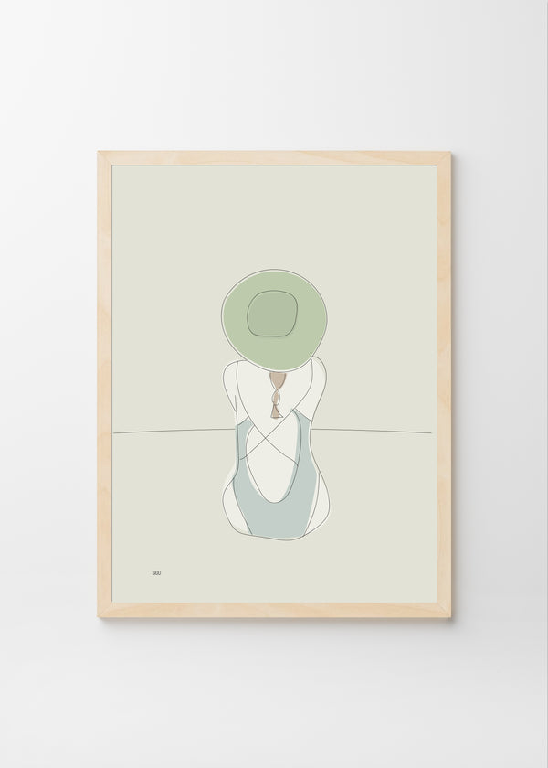 Lady (green) B