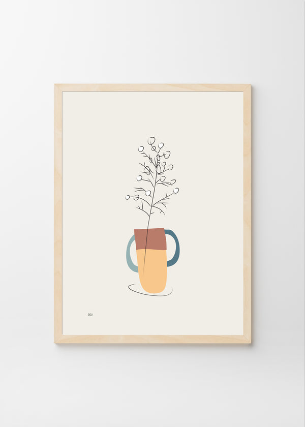 Plants in cups C